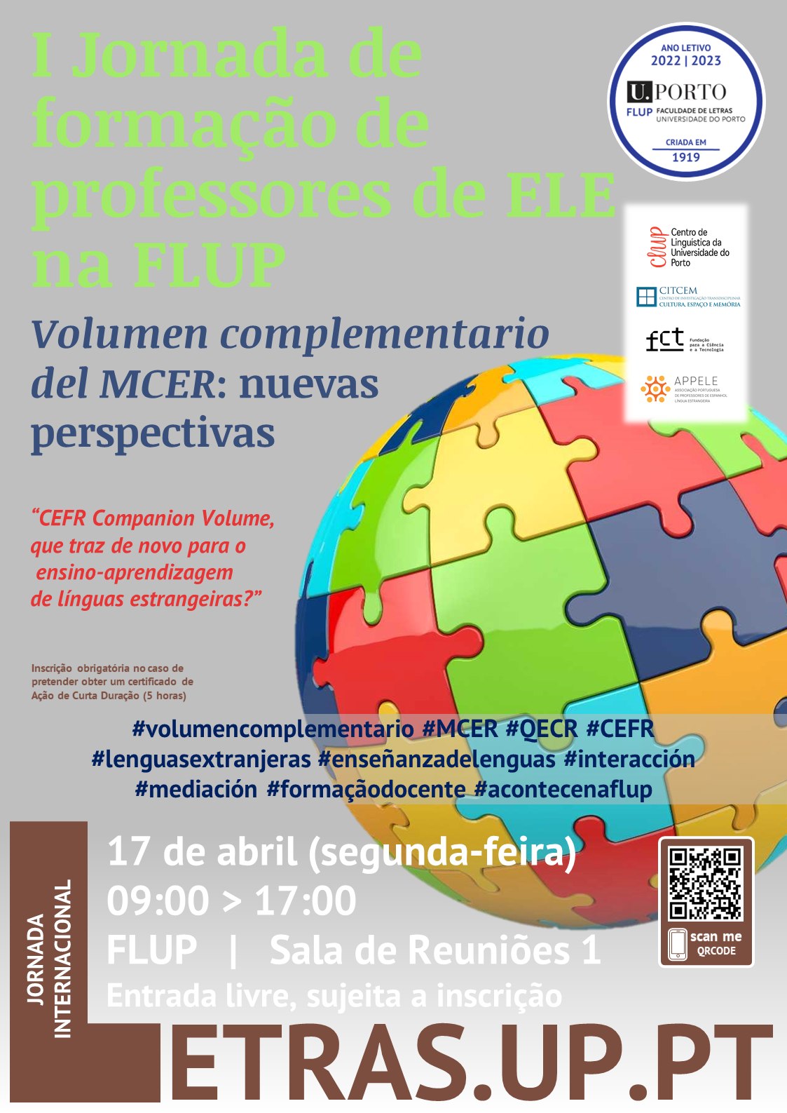 I Jornada de fomação de ELE 23